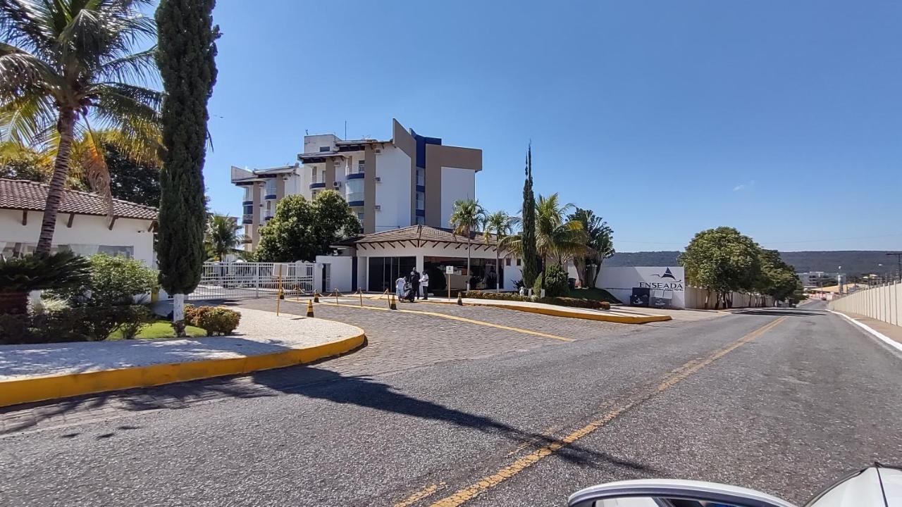 Enseada Nautico Apart Flat I Vista Para O Lago Corumba Калдас Новас Екстериор снимка