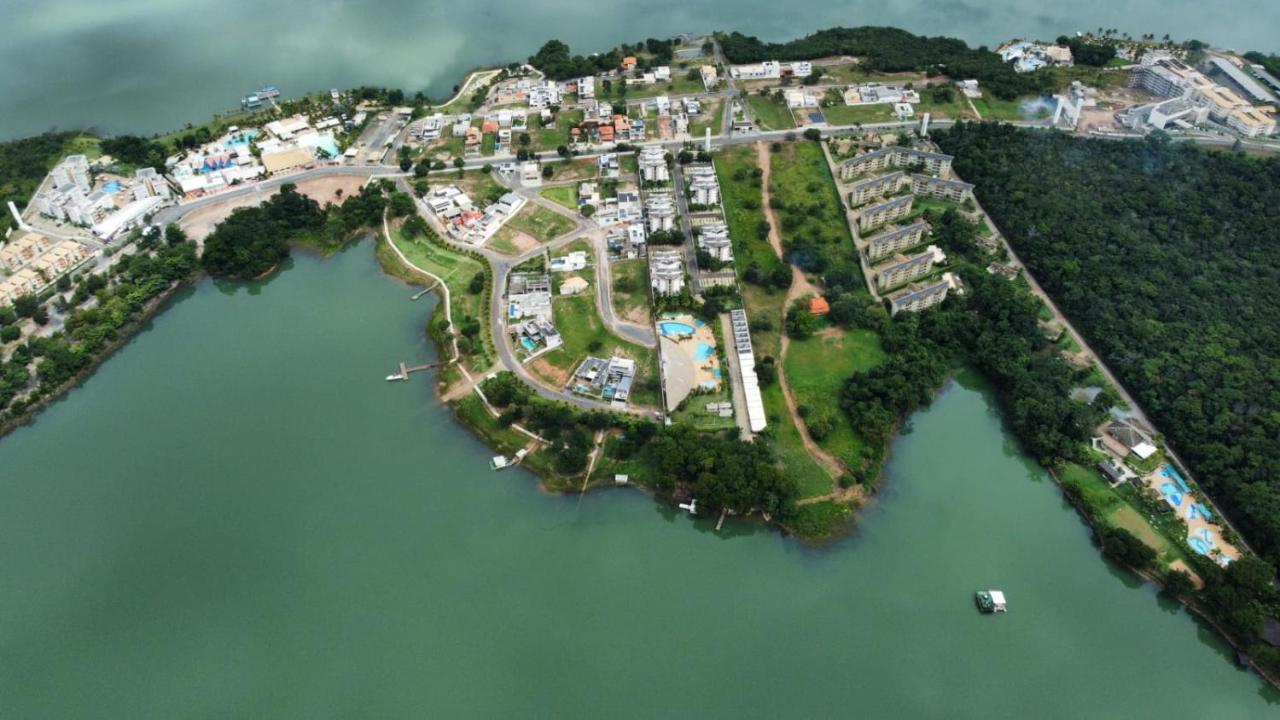 Enseada Nautico Apart Flat I Vista Para O Lago Corumba Калдас Новас Екстериор снимка